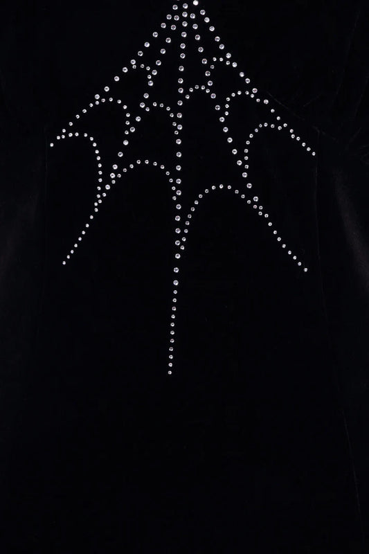 Morticia Dress Black